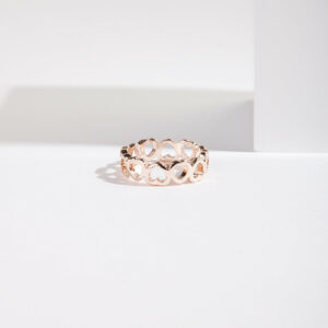 Rose Heart Ring