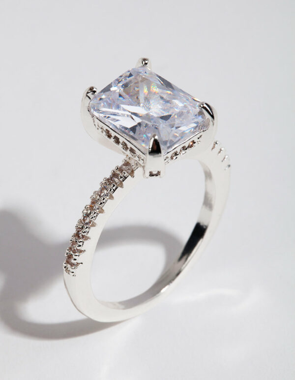 Emerald Cut  Ring