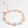 Rose Tear& Eye Necklace