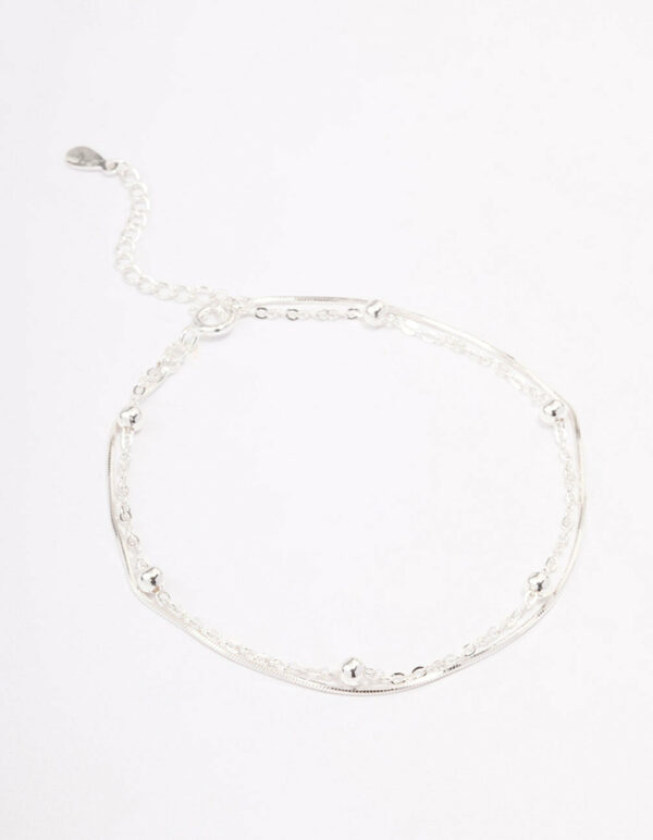 Snake Chain Ball Bracelet