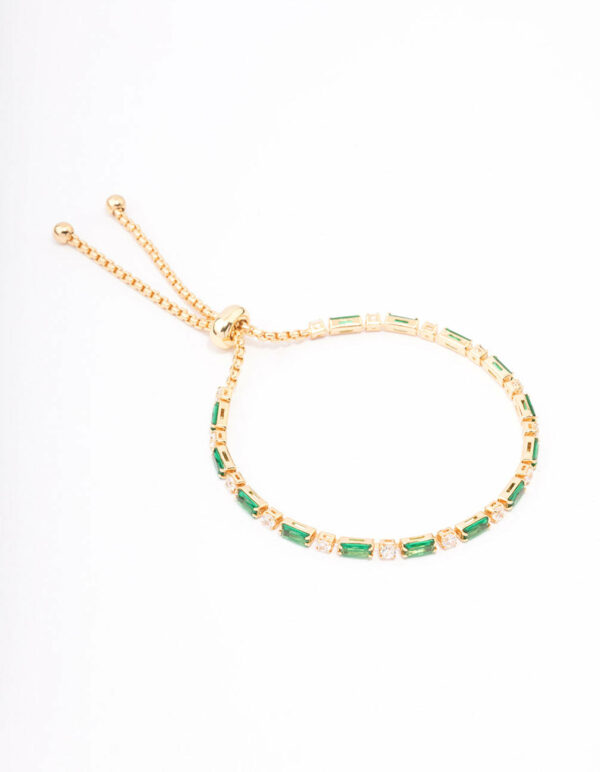 Stone Toggle Tennis Bracelet