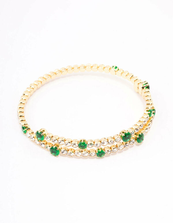 Emerald Star Wrist Cuff